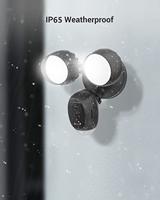 EZVIZ 1080p FHD Floodlight, Buiten Bewakingscamera met 2000 Lumen Verlichting, Tweeweg audio, 25m Nachtzicht, PIR Bewegingsdetectie, LC1C zwart - thumbnail
