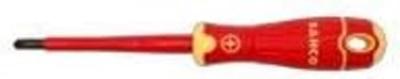 Bahco Schroevendraaier BahcoFit | geïsoleerd | VDE | rubber greep | Combitip 5 mm/PZ1 - retailverpakking - SB149.001.080 Bahco Schroevendraaier BahcoFit | geïsoleerd | VDE | rubber greep | Combitip 5 mm/PZ1 - retailverpakking - SB149.001.080