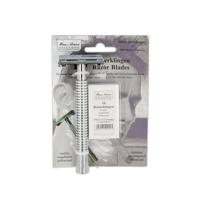 Hans Baier Veiligheidsscheermes chroom blister met 10 mesjes 1 Stuks - thumbnail