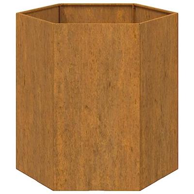 VidaXL Plantenbak roestig 40x40x45 cm cortenstaal