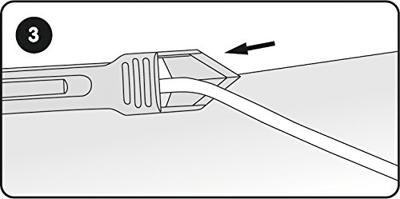 KS Tools 1161050 Siliconenschraper en -verwijderset