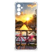 Samsung Galaxy M13 4G | M23 Telefoonhoesje met valbescherming Amsterdamse Grachten - thumbnail
