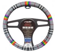 Simoni Racing Stuurwielhoes Fancy - 37-39cm - Multi-color Eco-Leder SRCVT62 - thumbnail