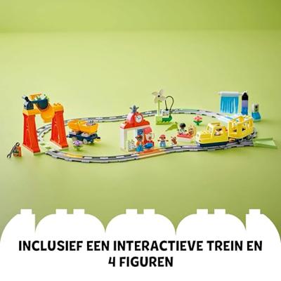 LEGO DUPLO grote interactieve buurttrein 10428 - thumbnail