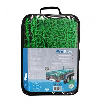 ProPlus aanhangwagennet met elastisch koord 2,50x4,50 m