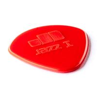 Dunlop Jazz I Nylon 1.10mm 6-pack plectrumset rood - thumbnail