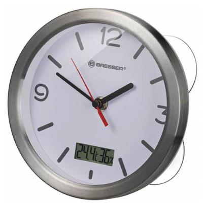 BRESSER MyTime Thermo-/Hygro Badkamerklok - wit