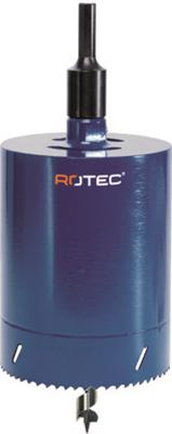 Rotec Verlengde gatzaag 178x100mm 8-12tpi incl.boor +6kt adapter - 5295178