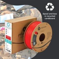 Polymaker PA07004 6938936709640 Filament PLA Pro Hoge stijfheid, Slagvast 1.75 mm 1000 g Rood PolyLite™ 1 stuk(s) - thumbnail