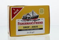 Fishermansfriend Drop anijs 3-pack (25 gr) - thumbnail