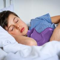 Relaxdays warmwater kruik paars 2 l | 6 stuks - thumbnail