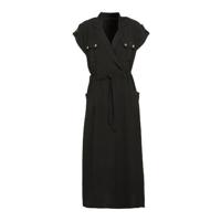 LOLALIZA jurk met ceintuur zwart - thumbnail