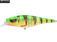 Spro Pikefighter Triple Jointed 11.0 cm 22 gr Shortlip UV Firetiger - thumbnail