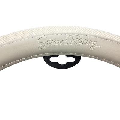 Simoni Racing stuurhoes universeel PVC 37 39 cm crème