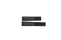 Horlogeband Tag Heuer CV211D / FC6310 Leder Zwart 20mm - thumbnail