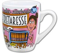 Cartoonmok voor de aller- allerbeste secretaresse - thumbnail