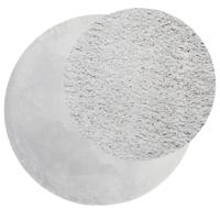 Vloerkleed laagpolig zacht en wasbaar 160 cm grijs - thumbnail