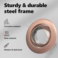 VidaXL Spotje 12 pcs koper 9 x 9 x 2.5 cm metaal - thumbnail