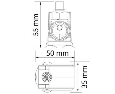 T.I.P. WP 500 Plus Indoor 30306 Fonteinpomp voor binnen, aquariumpomp, debiet tot 500 l/u, voor gebruik binnenshuis, vrijwel geruisloos, traploos regelbaar, telescopische stijgbuis en watersproeikop