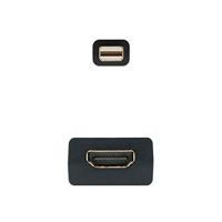 Adapter Mini DisplayPort naar HDMI NANOCABLE 10.16.0102 15 cm - thumbnail