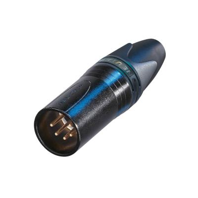 Neutrik NC5MXX-B XLR-connector Stekker, recht Aantal polen: 5 Zwart 1 stuk(s)