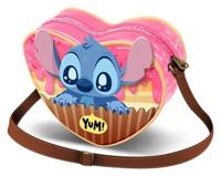 Lilo & Stitch Casual Heart Crossbody Bag Muffin Pink - thumbnail