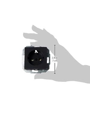 Athenis wandcontactdoos enkel RA KV antraciet Athenis wandcontactdoos enkel RA KV antraciet