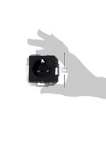 Athenis wandcontactdoos enkel RA KV antraciet - thumbnail