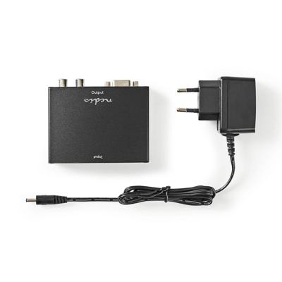 Nedis HDMI-Converter | HDMI Input | VGA Female / 2x RCA Female | 1 stuks - VCON3450AT VCON3450AT