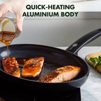 GreenPan Cambridge Keramische Vispan 32 cm Zwart - thumbnail