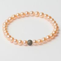 Lancaster JLA-BR-SB-3-PE 16 mm Dames armband - thumbnail