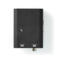 Nedis Digitale Audioconverter | 1-weg | Manueel | Zwart | 1 stuks - ACON2505BK ACON2505BK - thumbnail