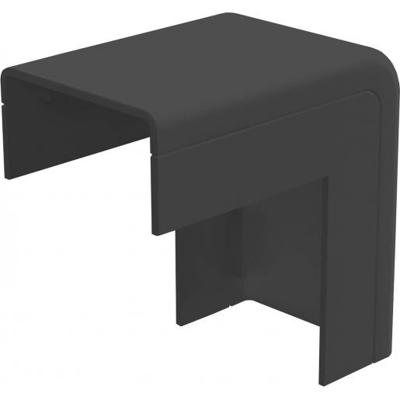 Canalit Systeem25 buitenbocht met bodemstuk 25x13mm zwart - 4745715