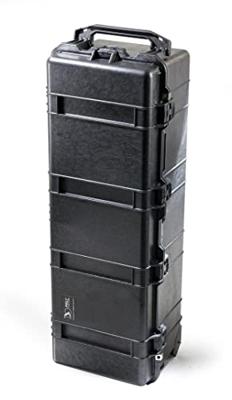 Peli 1740 Diepe Transport Koffer Voor Telescoop, Statieven E.A. Langwerpige Instrumenten, Ip67 Water- En Stofdicht, Gemaakt In De Vs, Capaciteit: 105L, Zonder Schuim, Kleur: Zwart