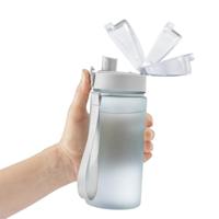 Xavax Sport-drinkfles 500ml Lekvrij Lus Met één Hand Te Sluiten Blauw - thumbnail