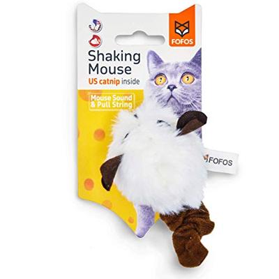 FOFOS SHAKING MUIS MET GELUID WIT