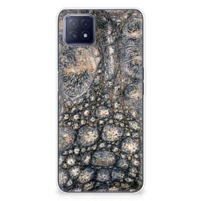 OPPO A53 5G | OPPO A73 5G | TPU Hoesje | Krokodillenprint OPPO A53 5G | OPPO A73 5G | TPU Hoesje | Krokodillenprint