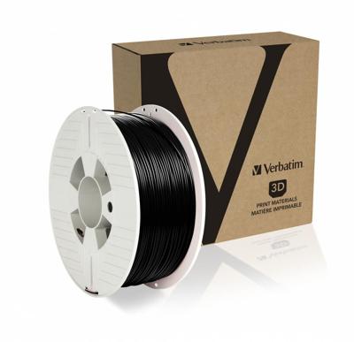 Verbatim 55052 55052 Filament PETG 1.75 mm 1 kg Zwart 1 stuk(s) Verbatim 55052 55052 Filament PETG 1.75 mm 1 kg Zwart 1 stuk(s)