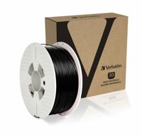 Verbatim 55052 55052 Filament PETG 1.75 mm 1 kg Zwart 1 stuk(s) - thumbnail