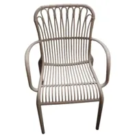 Vita Madrid stapelstoel Taupe - thumbnail