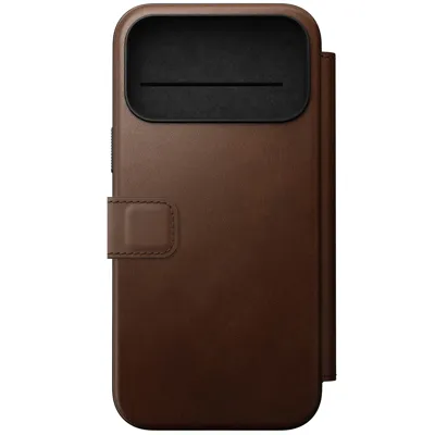 Nomad Modern lederen folio iPhone 17 Pro Max - Brown Nomad Modern lederen folio iPhone 17 Pro Max - Brown