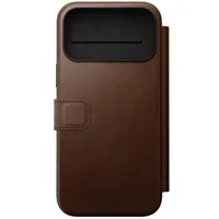 Nomad Modern lederen folio iPhone 17 Pro Max - Brown - thumbnail