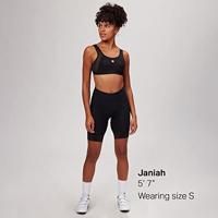 Castelli Rosso corsa bra zwart dames S - thumbnail