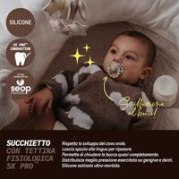 Set van 2 symmetrische fopspenen - SUAVINEX - Night&Day Wild&Free - SX Pro - 6 tot 18 maanden - Blauw - thumbnail