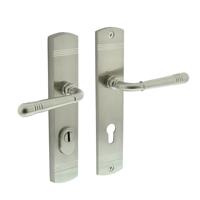 Intersteel Achterdeurbeslag Helena profielcilindergat 72mm met kerntrekbeveiliging mat nikkel - thumbnail