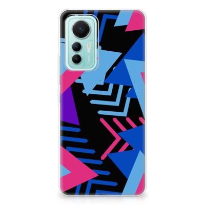 Xiaomi 12 Lite | TPU Hoesje | Funky Triangle