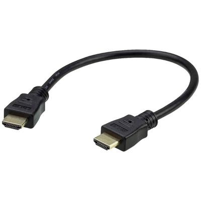 ATEN Hogesnelheids-HDMI-Kabel met Ethernet, zwart, 0,3 m
