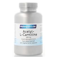 Nova Vitae Acetyl-L-Carnitine 500mg 120 Capsules - thumbnail