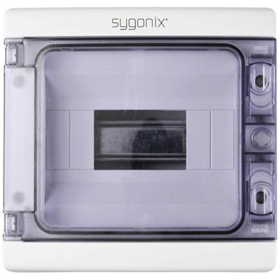 Sygonix SY-5491852 Kleine verdeelkast Opbouw (op muur) Aantal groepen: 8 Aantal rijen: 1 Inhoud: 1 stuk(s) Sygonix SY-5491852 Kleine verdeelkast Opbouw (op muur) Aantal groepen: 8 Aantal rijen: 1 Inhoud: 1 stuk(s)