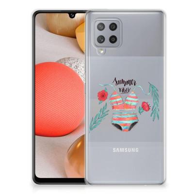 Samsung Galaxy A42 Telefoonhoesje met Naam Boho Summer Samsung Galaxy A42 Telefoonhoesje met Naam Boho Summer